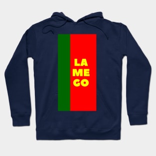 Lamego in Portuguese Flag Colors Vertical Hoodie